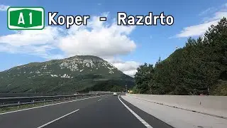 Slovenia: A1 Koper - Razdrto