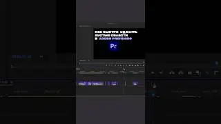 Удаляем пустые области в Premiere!   #premierepro #videoedit #adobepremiere #premiere #видеомонтаж