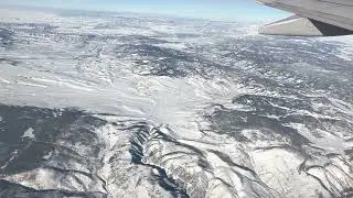 Take off from Eagle County Regional Airport on a clear day
