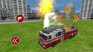 Real Fire Truck Driving Simulator #gameplay #androidgameplay #firetruck