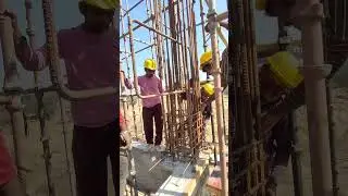 Column Bracket Steel Reinforcement 🔥🔥🔥 #shorts