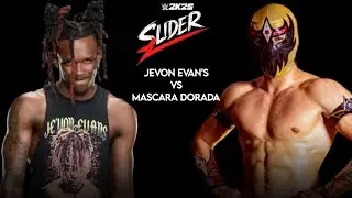 MASCARA DORADA VS JEVON EVAN'S [SLIDER WRESTLING 1 EPISODE]