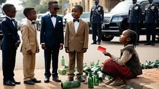 3 Little Billionaires Find Beggar Girl Who Saved Them #africantale #folklore #folk #motivation