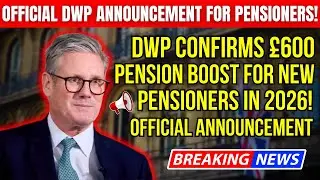DWP Confirms &pound;600 Boost for New Pensioners in 2026 &ndash; Official Announcement!