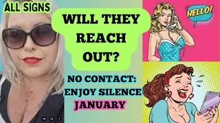 WILL THEY REACH OUT IN THE NEW YEAR? JANUARY 2026♥️NO CONTACT #TAROT