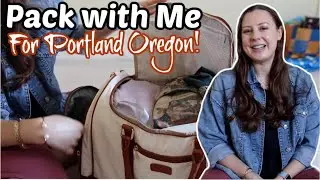Pack with Me for Portland, Oregon!! | Vancropak Weekender Travel Bag Review