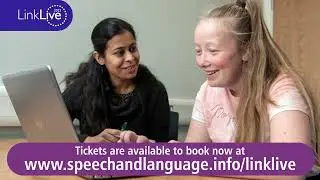 Let's support speech and language together at The Link Live online conference
