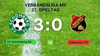 FC Sch&ouml;nberg 95 - Doberaner FC 3:0 (1:0)