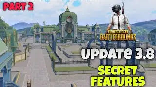 BGMI & Pubg Mobile New Update 3.8 Steam Age Mode Feature & Leaks | Mechanical Hook , New Poi , Train