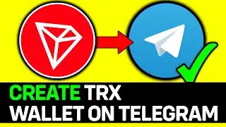 UPDATED 2026! How To Create TRX Wallet On Telegram