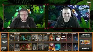 (RU) Team Aster vs Geek Slate | map 2 | Lima Major 2023 | by @Mortalles & @FervianDota