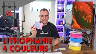 Lithophanie 4 couleurs !