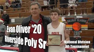 Evan Oliver '20, Riverside Poly Senior at the 2019 Torrey Pines Holiday Classic