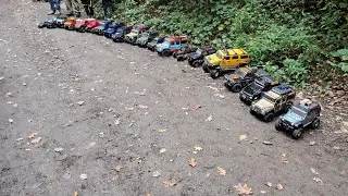 2. Crawler Wanderung 2025 der IG Modellsport Aue am 12.10.2025  / Aue- Erzgebirge im Kuttengrund 