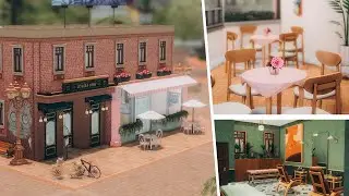 Пекарня 🧁 Салон 💄 и Две квартиры 🏡  в Симс 4:строительство | The Sims 4: Speed Build