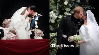 Royal Wedding Comparison - Diana & Meghan