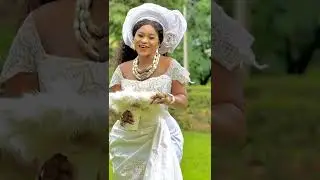 Destiny Etiko's Traditional wedding look #moviesonly
