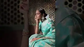 Turquoise Blue Kanjivaram Saree