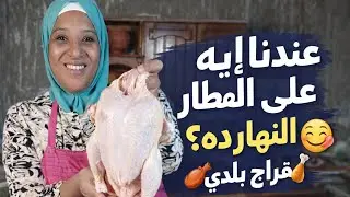 عندنا إيه على الفطار النهارده؟ 🍗🐔 | فراخ بلدي على أصولها