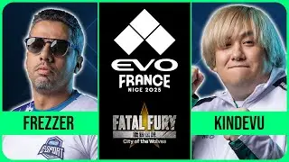 Evo France 2025: FATAL FURY: City of the Wolves | FReZZer vs Kindevu | Winners Semifinals