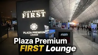 I Tried Plaza Premium First Lounge. ✨ | Hong Kong Airport