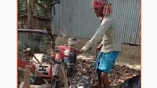 পাওয়ার টেলার চালানো 