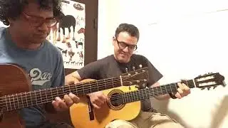 KANNALANE - Prasanna's Brazilian guitar duet arrangement of A.R. Rahman's classic from Bombay