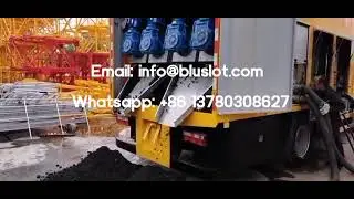 Mobile Snail Sludge Dewatering Machine for Chemical Plant Sludge Treatment - Multi Disc Screw Press