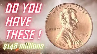 2016-D Lincoln Penny Worth $148 Million?! | Rare Coin You Must Check!