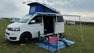 OUR FIRST TRIP IN THE VW T5 CAMPER VAN