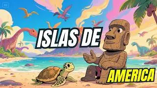 🌎Descubre 10 ISLAS secretas de AMERICA llenas de sorpresas