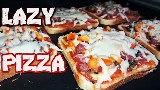 Я больше никогда не буду покупать пиццу🔥 Рецепт пиццы на хлебе с грибами и колбасой!