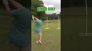 We Hit Stingers Under A Limbo Bar #shorts | So Pure Golf #sopuregolf #golf #golfer #doitlikebaby