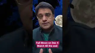 Dec 4 Cold Moon 2025: Biggest Supermoon of the Year! 🌕🔥#fullmoon #supermoon #newmoon #moon #shorts