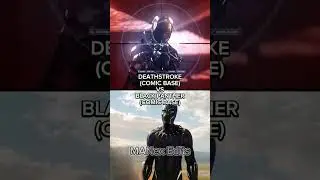 DEATHSTROKE VS BLACK PANTHER | #shorts