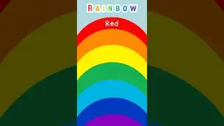 7 цветов радуги 🌈 #радуга#цвета
