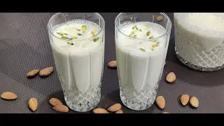 Badam Milk | Almond Milk Recipe | Winter Special.