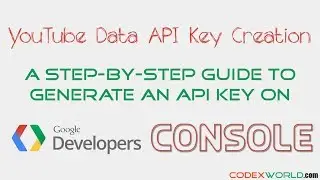 How to Create YouTube Data API Key