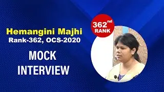 Hemangini Majhi, Rank-362, OCS 2020 | Vajirao IAS Academy Majhi