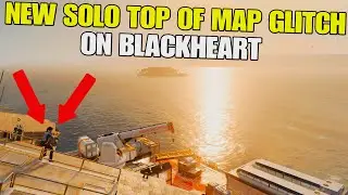 Black Ops 7 Glitches New Solo Top of Map Glitch on BLACKHEART on Bo7, Glitch Spots, Bo7 Glitches