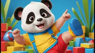 Little Panda Learns Colors | Fun Learning Song for Kids | Playful Nursery Rhyme