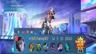 Claude Solo Rank Legend vs Layla Gold Line dan hyp alucard yang mantab