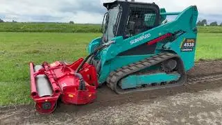 Sunward SWTL4538 with Coneteks 2.13M Subsoil Mulcher