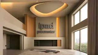 INSANE REALISM! 🤯 PROCREATE INTERIOR DESIGN: Hand-Painted Villa Living Room Tutorial 