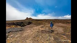 Cone crater in the Kau Desert, Hawaii Volcanoes National Park
