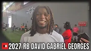 Ohio State's Top 2027 RB Target David Gabriel Georges Like Buckeyes For Many Reasons