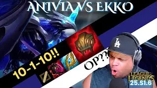 Anivia vs Ekko! 25.1.06! Blood Letters Curse OP!?!?