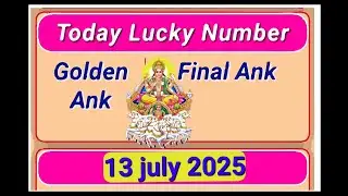 13 July Horoscope Lucky Numbers (Rashi Anusar)Wealth Predictions for All Signs!#DinaBhavishya #cena9