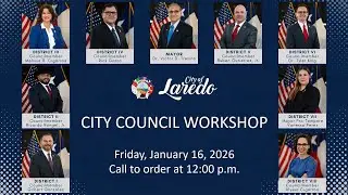 City Council Workshop, 01/16/2026