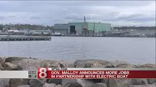 Malloy announces more jobs in partnership with Electric Boat
